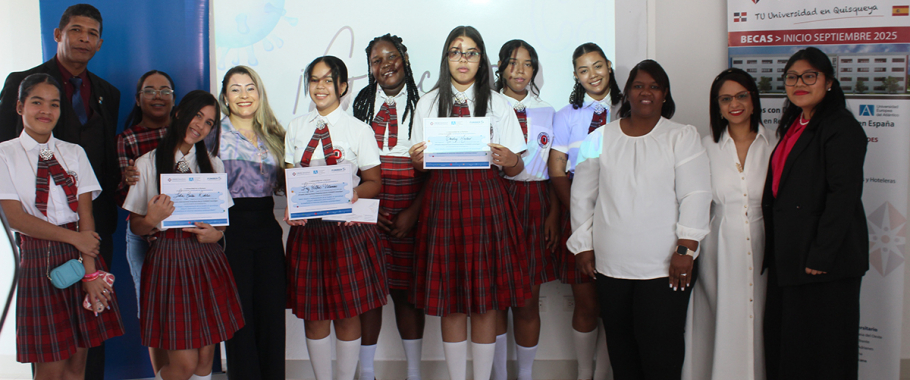 Colegio Paraíso de Sion, ganadores del certamen.