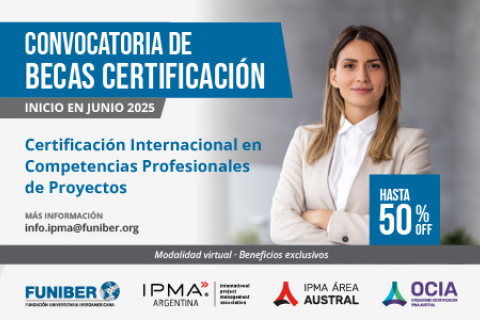 convocatoria de becas para la Certificación Internacional en Competencias Profesionales de Proyectos IPMA Nivel D