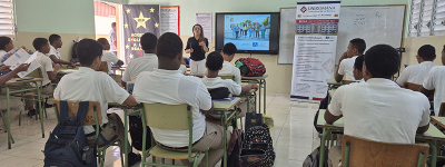 Presentación en el Colegio Católico Técnico Calasanz San Eduardo