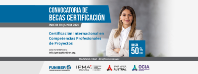 convocatoria de becas para la Certificación Internacional en Competencias Profesionales de Proyectos IPMA Nivel D